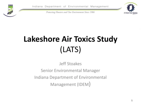 Lakeshore Air Toxics Study (LATS)