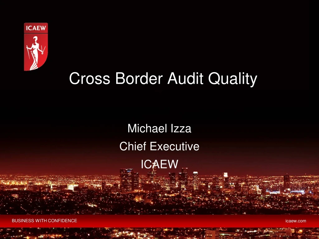 cross border audit quality