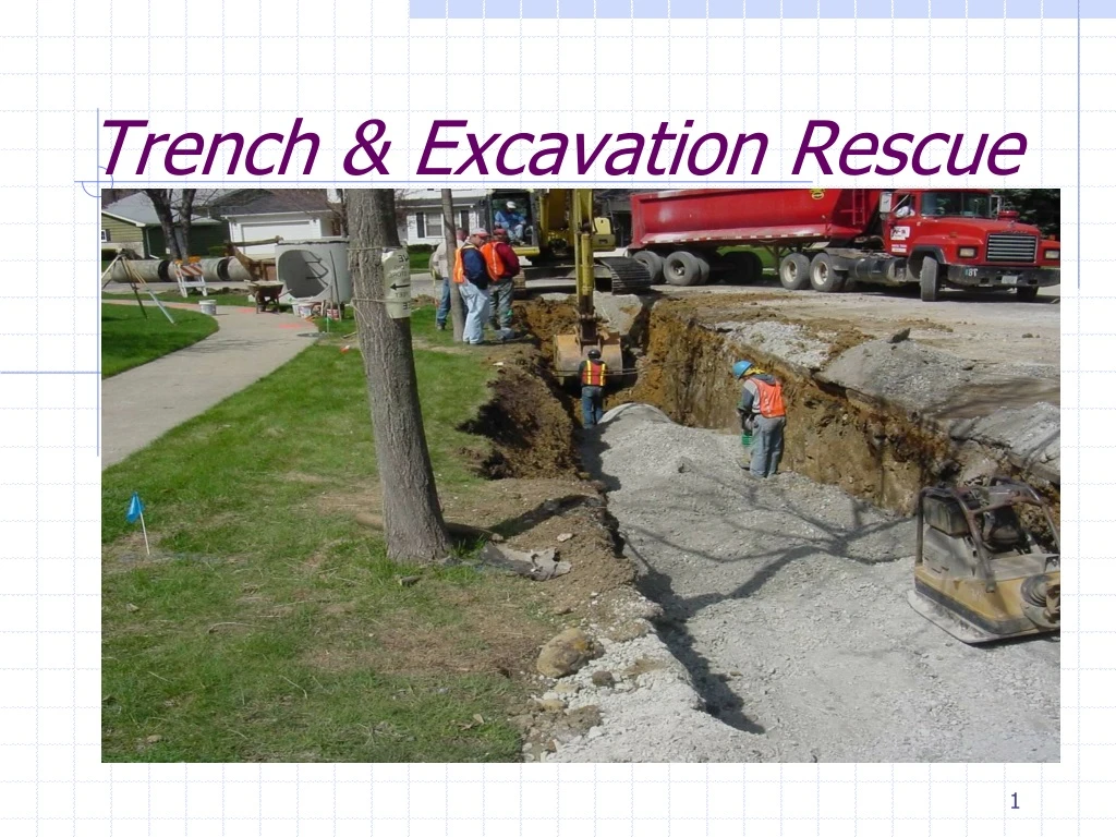 trench excavation rescue