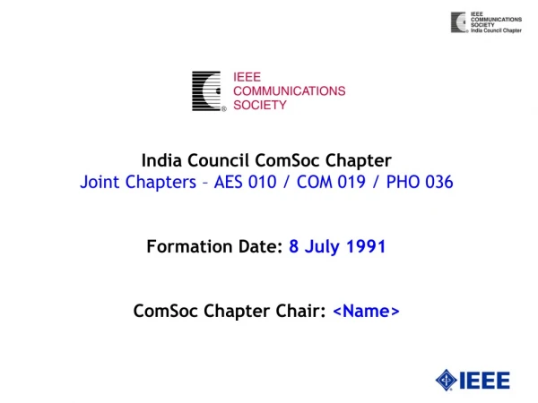 India Council ComSoc Chapter Total Members Since Year 2000 (ONLY COMSOC MEMBERS)