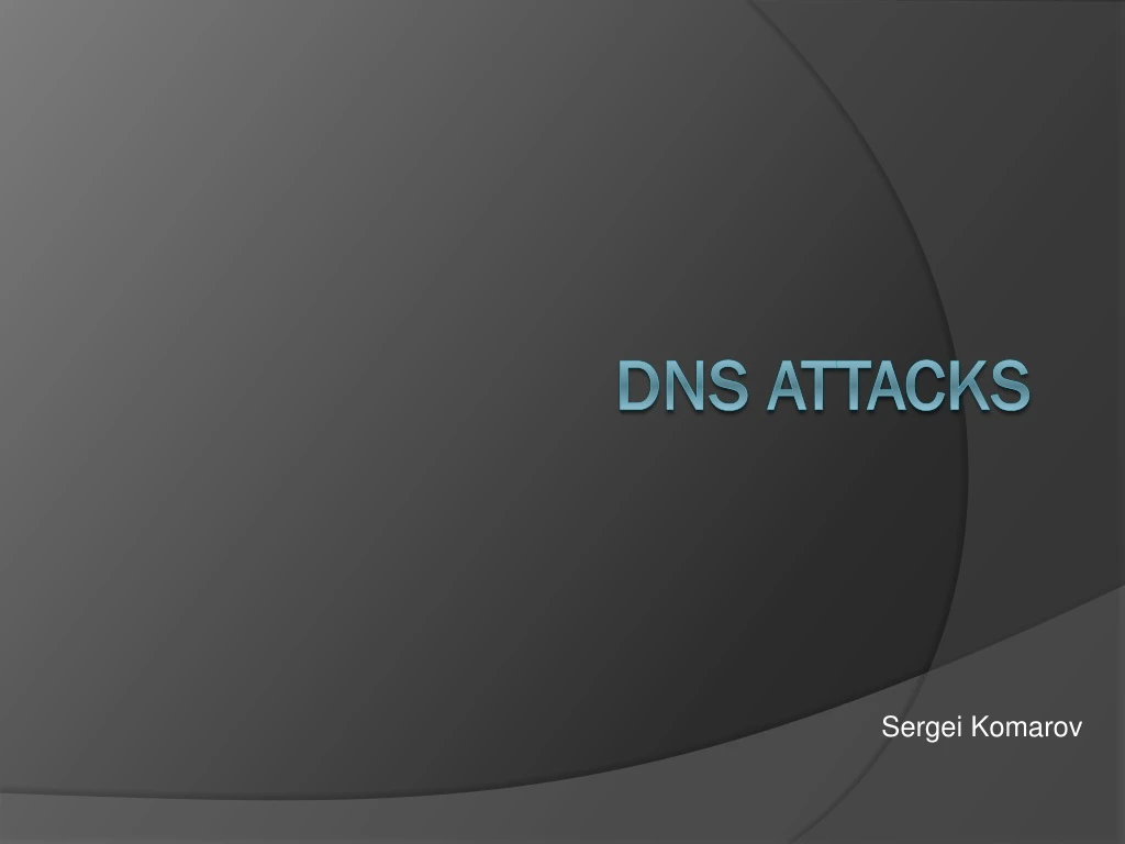 dns attacks