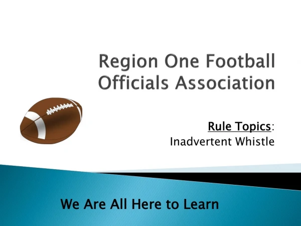 Region One Football Officials Association