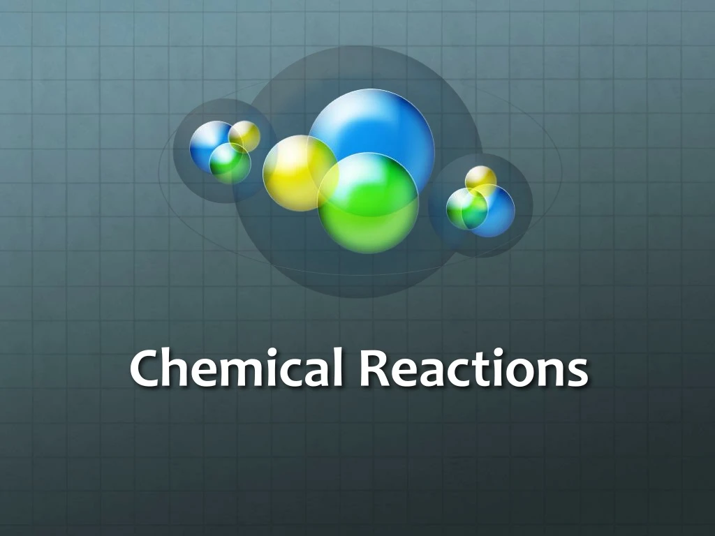 chemical reactions