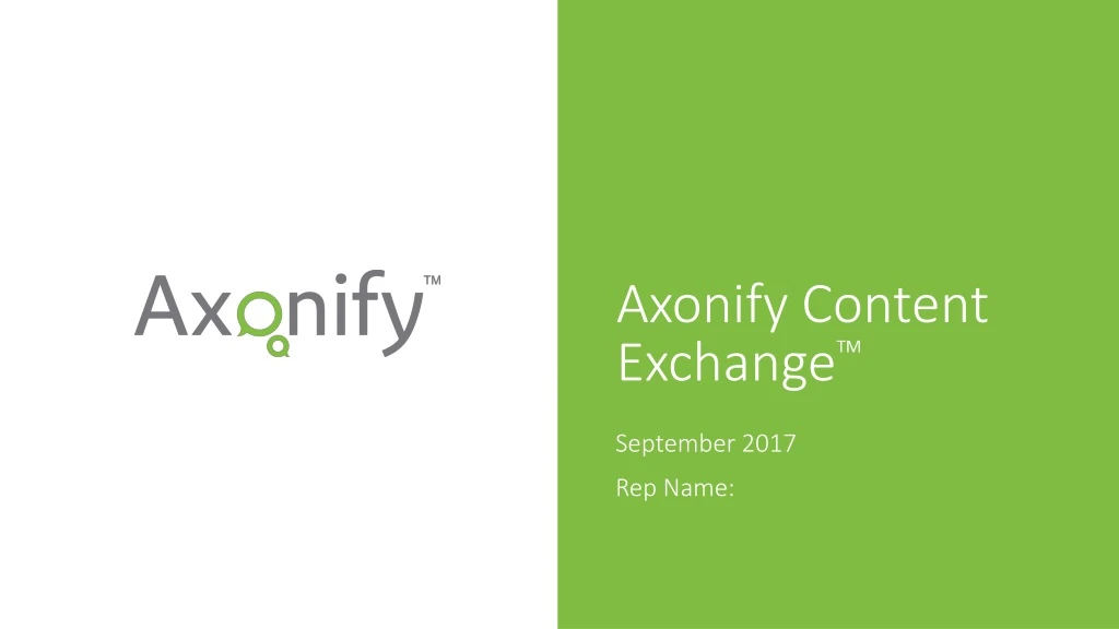 axonify content exchange