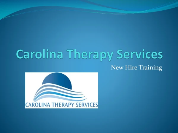 Carolina Therapy Services