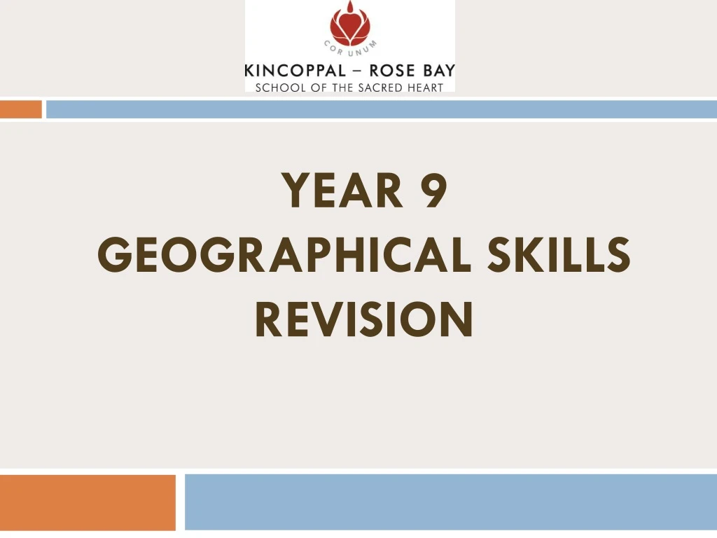 year 9 geographical skills revision