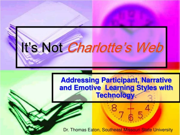 It’s Not Charlotte’s Web