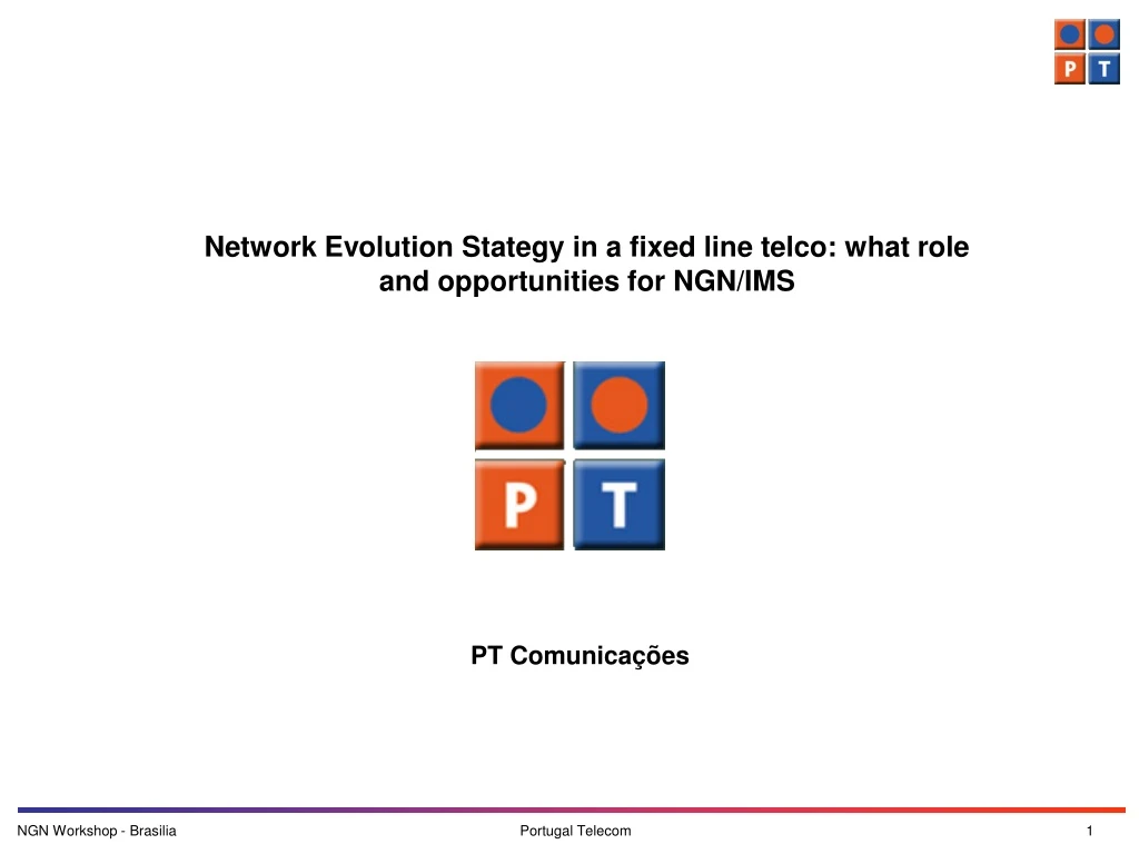 network evolution stategy in a fixed line telco