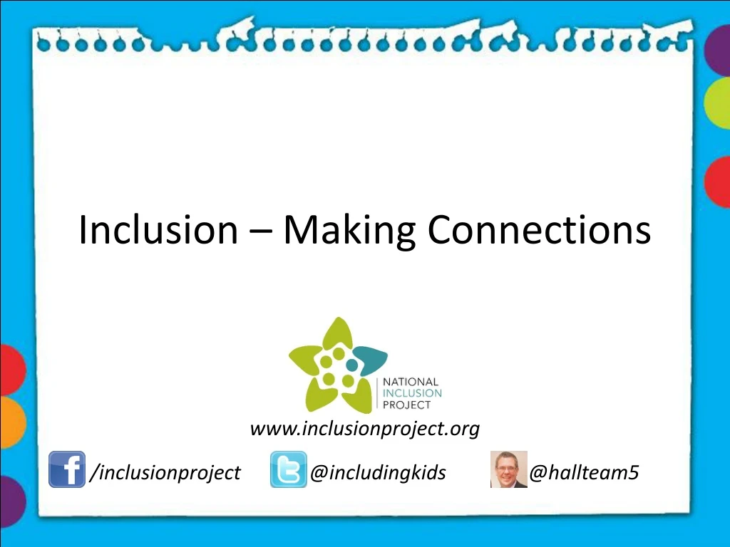 inclusion making connections