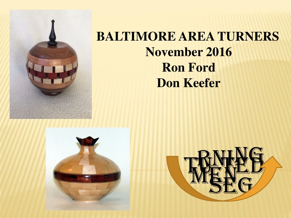 baltimore area turners november 2016 ron ford