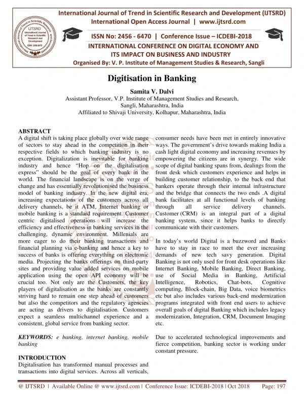 international journal of trend in international