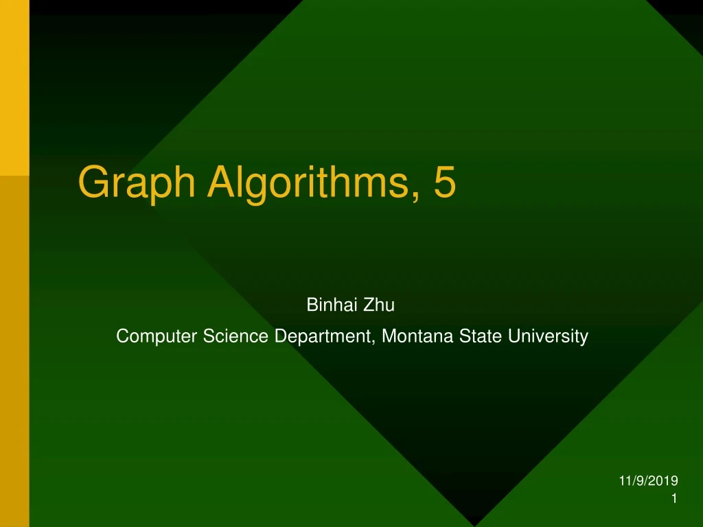 graph algorithms 5