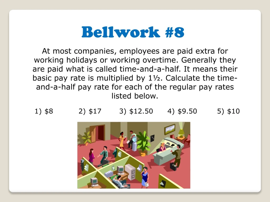 bellwork 8