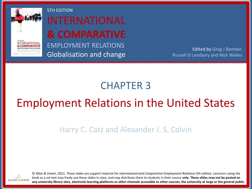 chapter 3 employment relations in the united