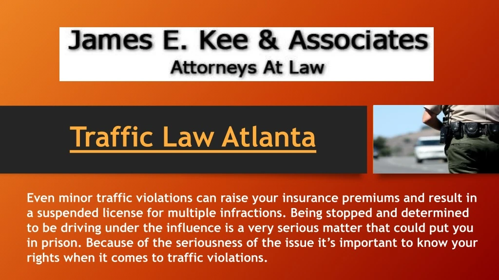 traffic law atlanta