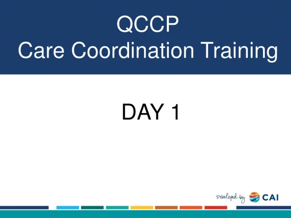 QCCP Care Coordination Training