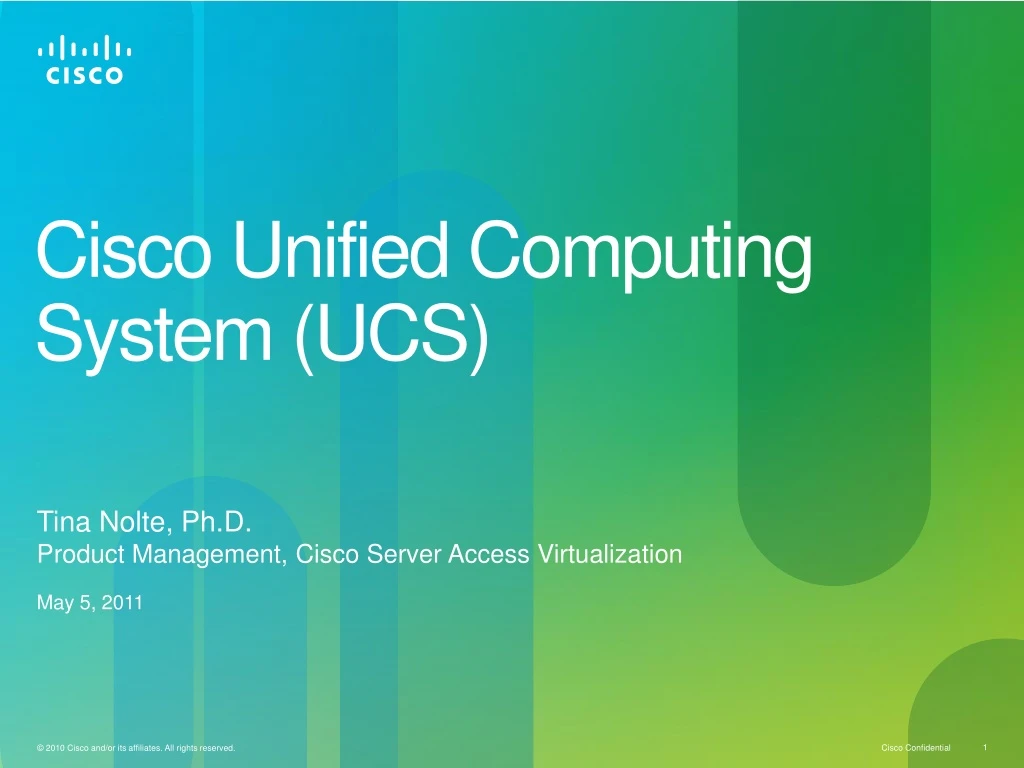 cisco unified computing system ucs