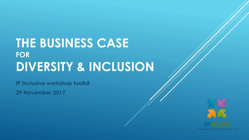 the business case for diversity inclusion