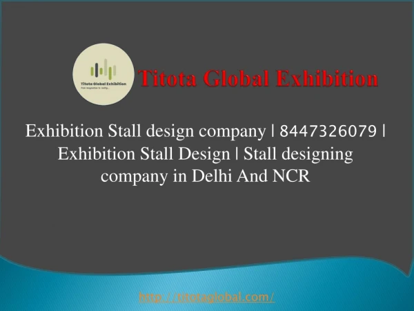 Exhibition Stall Designers And Exhibition Stall Fabricators In India