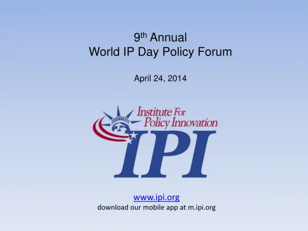 ipi download our mobile app at m.ipi