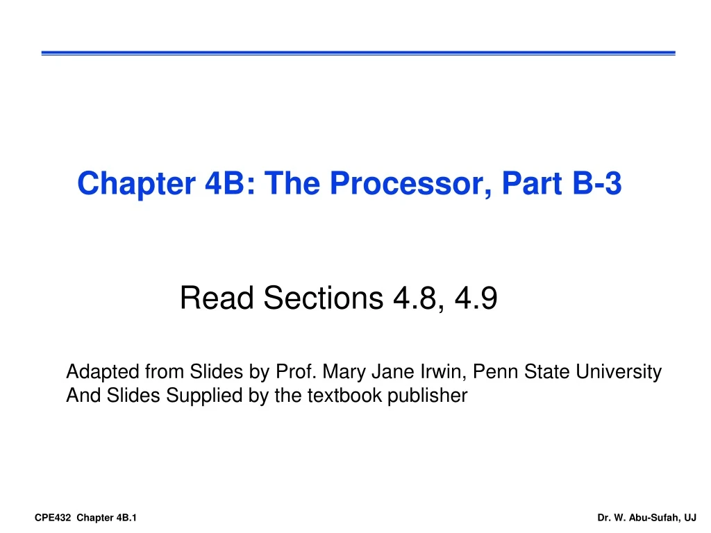 chapter 4b the processor part b 3