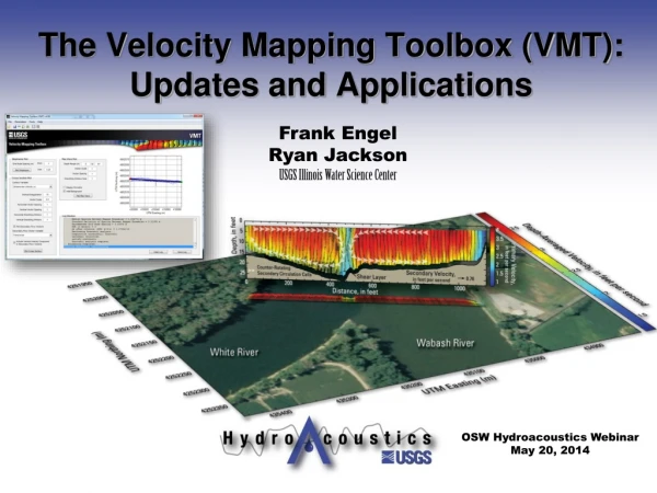 The Velocity Mapping Toolbox (VMT): Updates and Applications