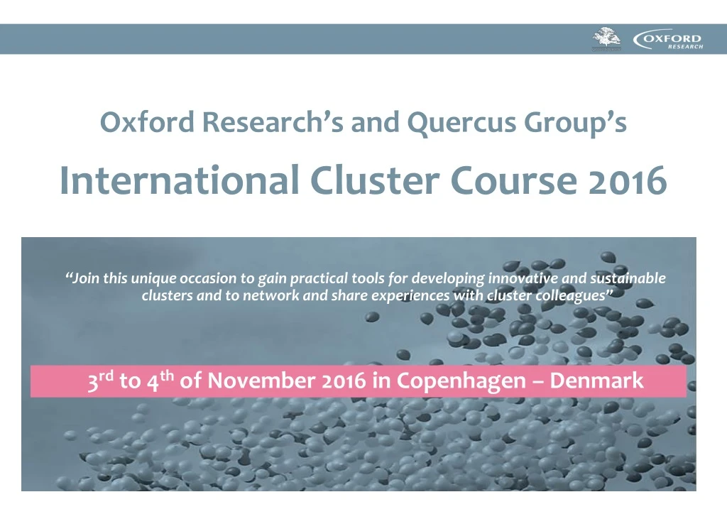 oxford research s and quercus group