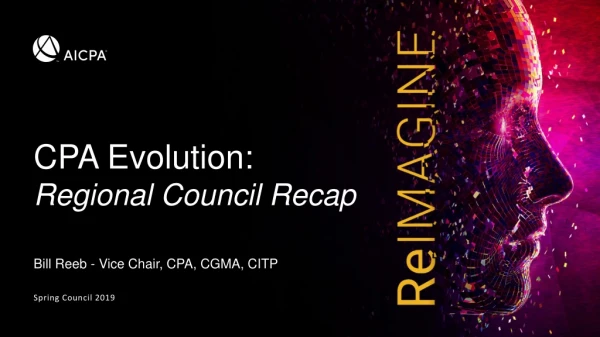CPA Evolution: Regional Council Recap