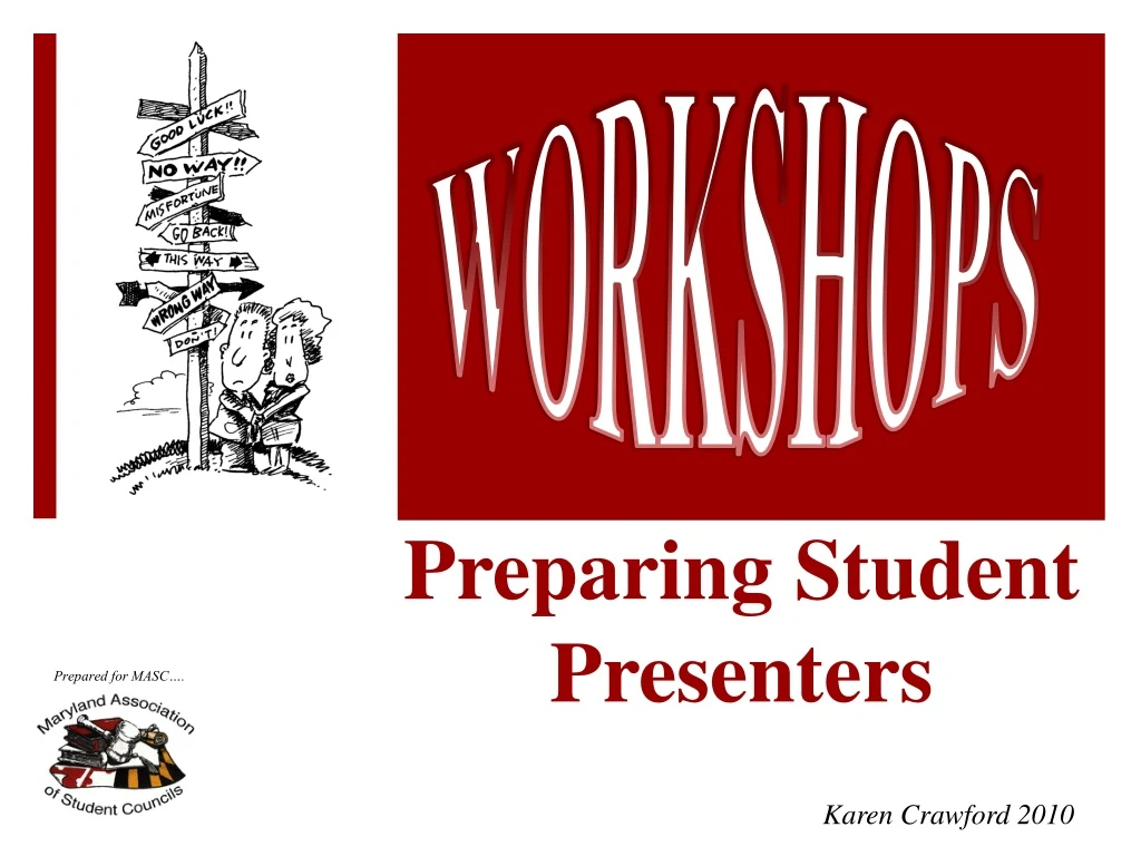 preparing student presenters