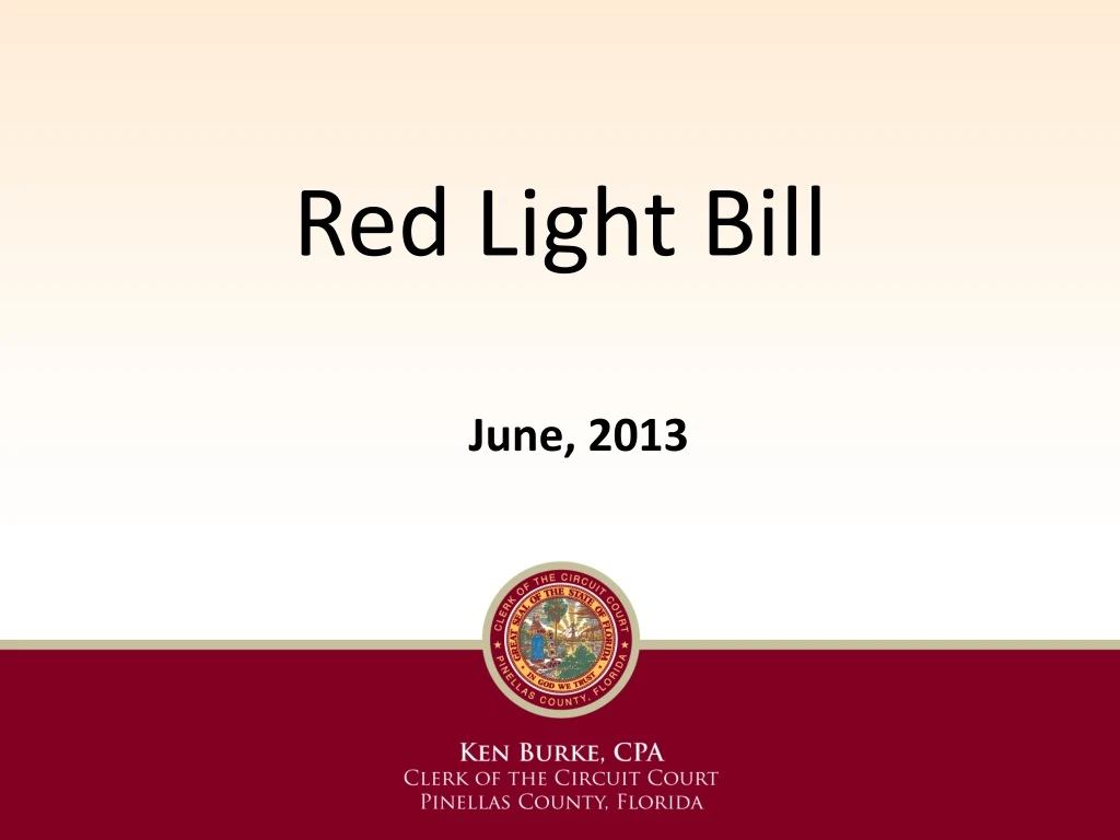 red light bill