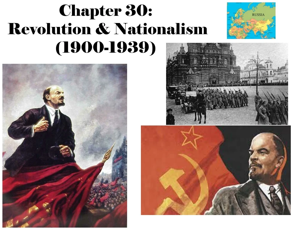 chapter 30 revolution nationalism 1900 1939