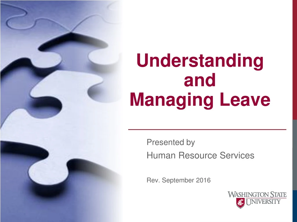 understanding and managing leave