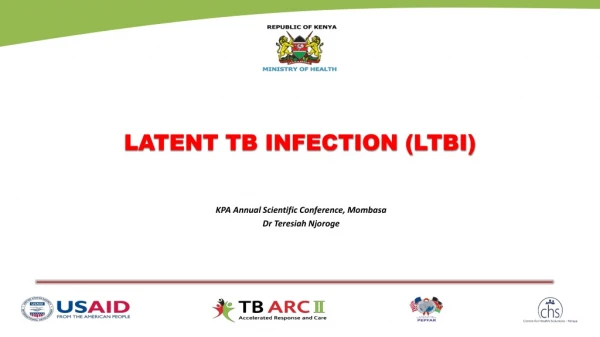 Latent TB Infection (LTBI)