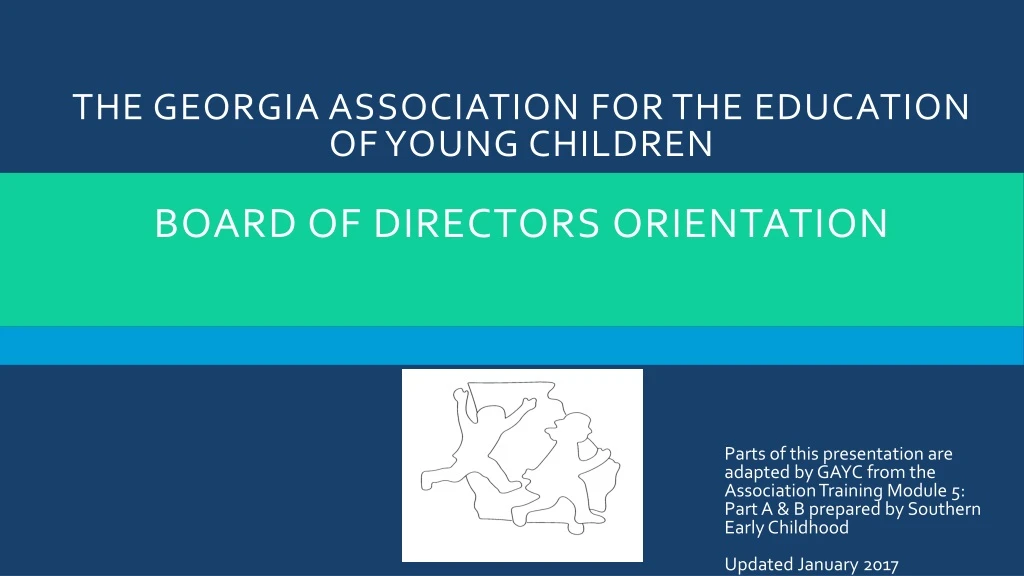 the georgia association for the education of young children board of directors orientation