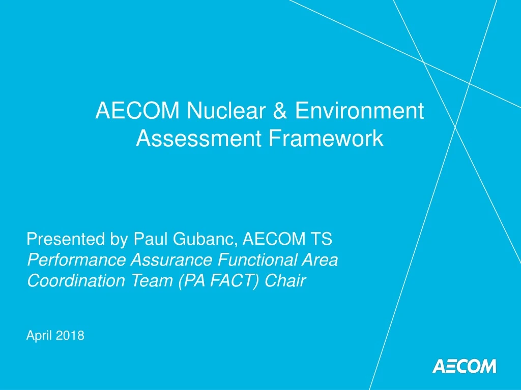 aecom nuclear environment assessment framework