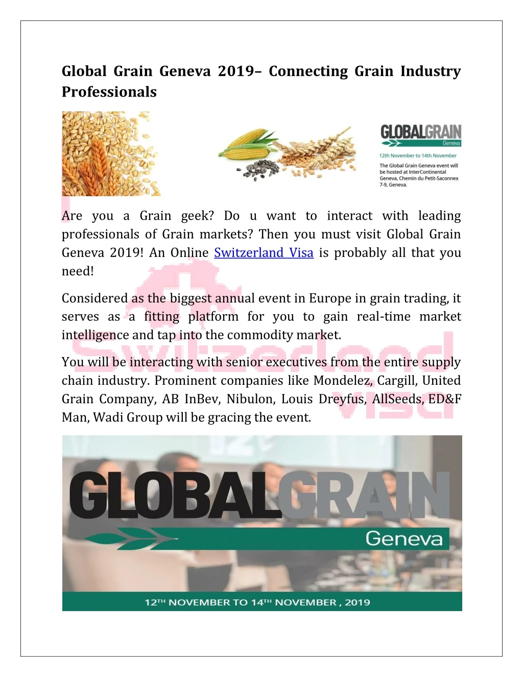 global grain geneva 2019 connecting grain