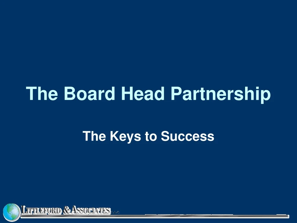 the board head partnership