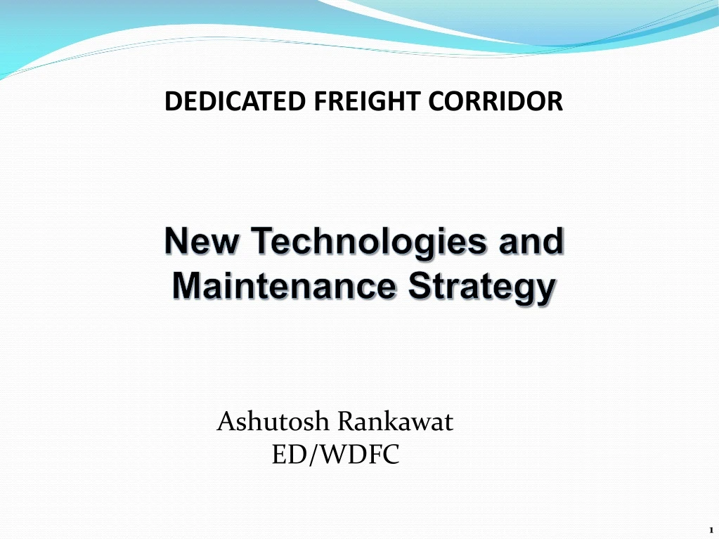 dedicated freight corridor