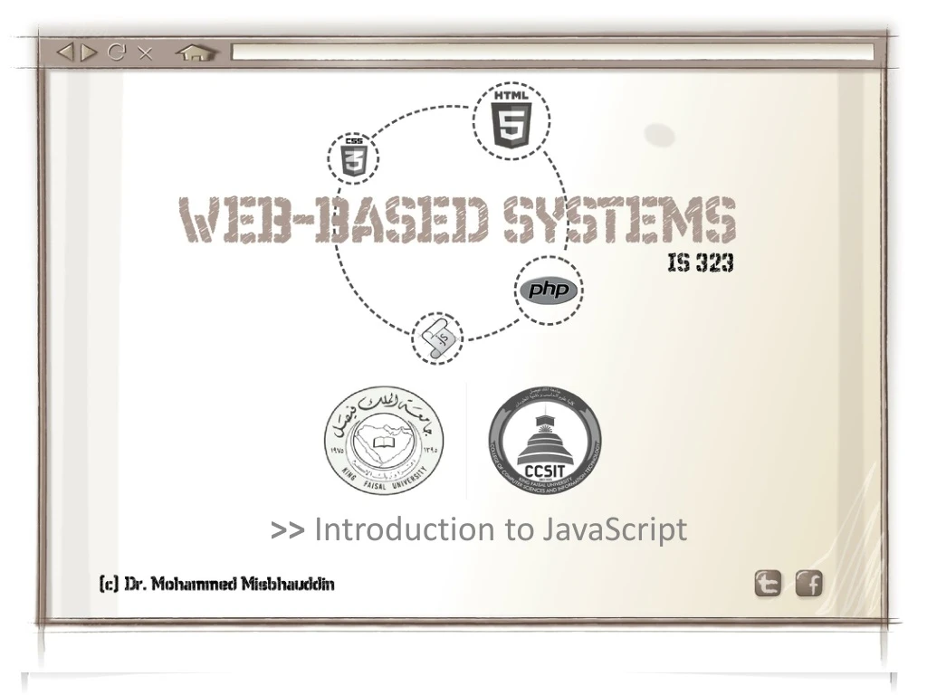 introduction to javascript