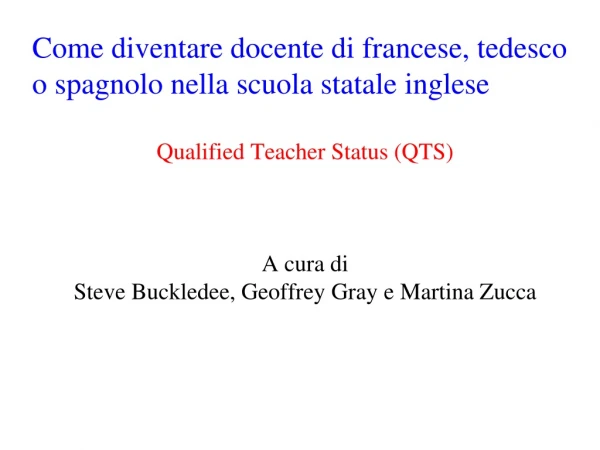 Come diventare docente di francese, tedesco o spagnolo nella scuola statale inglese