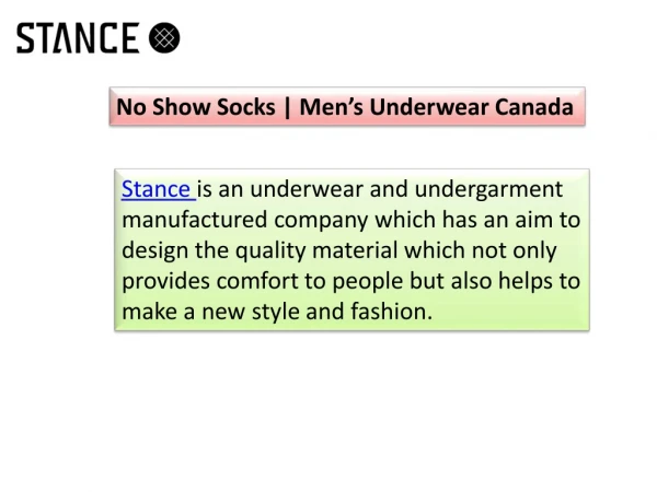 No Show Socks | Men’s Underwear Canada