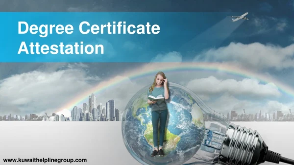 degree certificate attestation