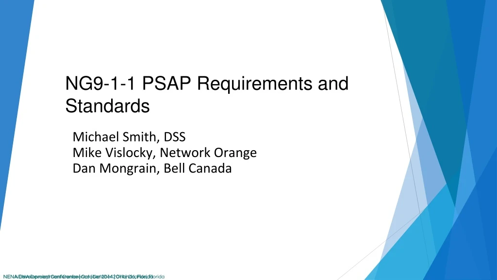 ng9 1 1 psap requirements and standards