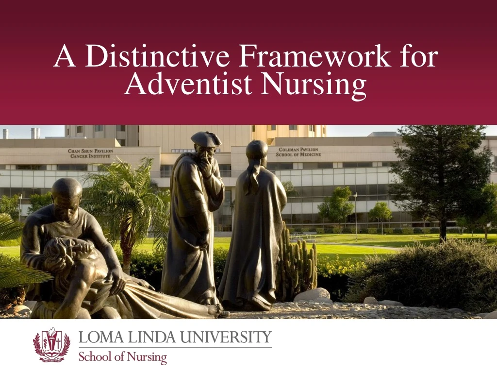 a distinctive framework for adventist nursing