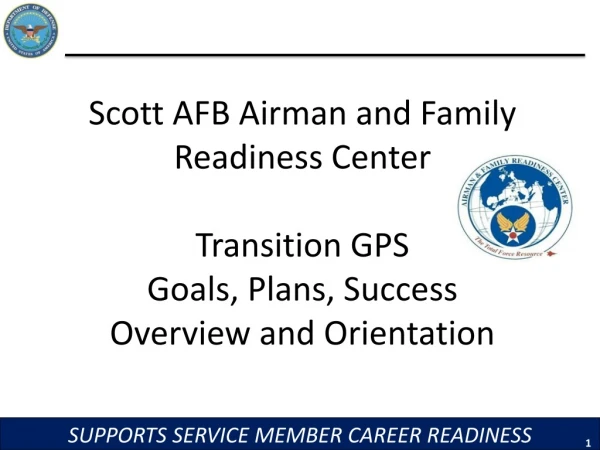 SUPPORTS SERVICE MEMBER CAREER READINESS