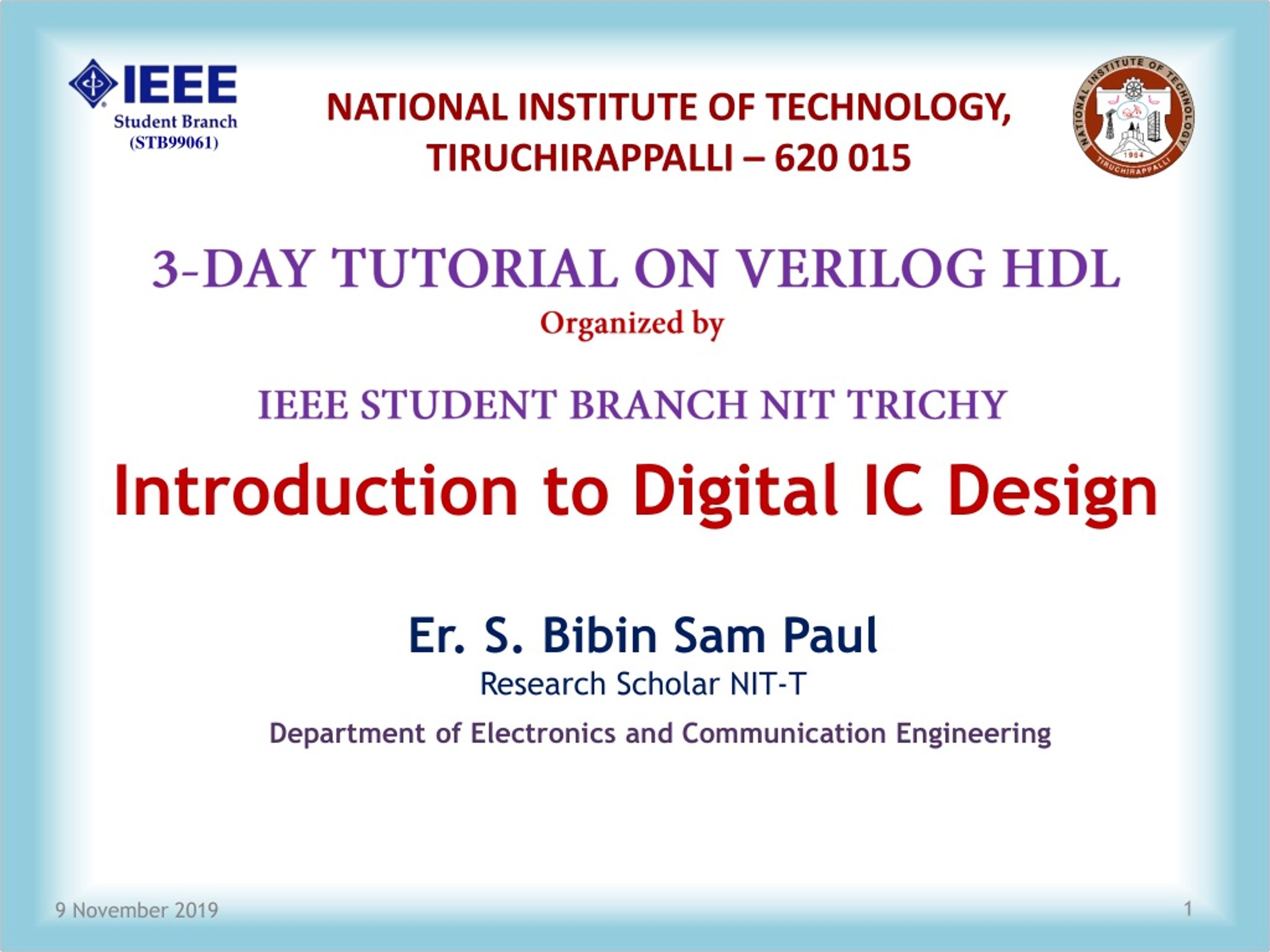 PPT - Introduction to Digital IC Design PowerPoint Presentation, free ...