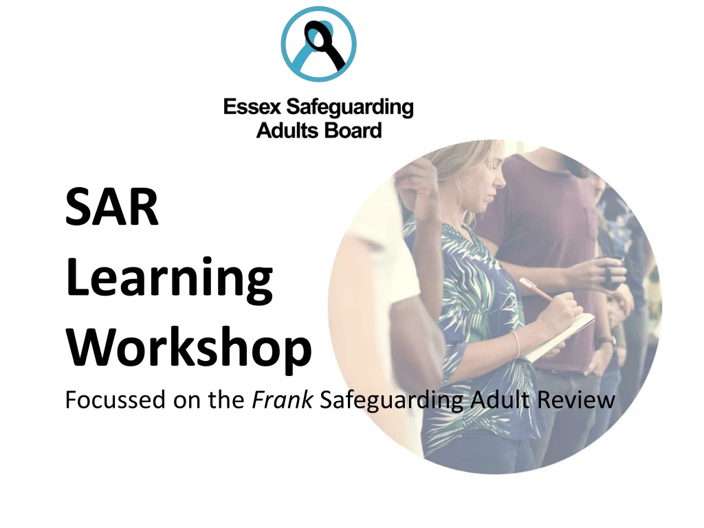sar learning workshop
