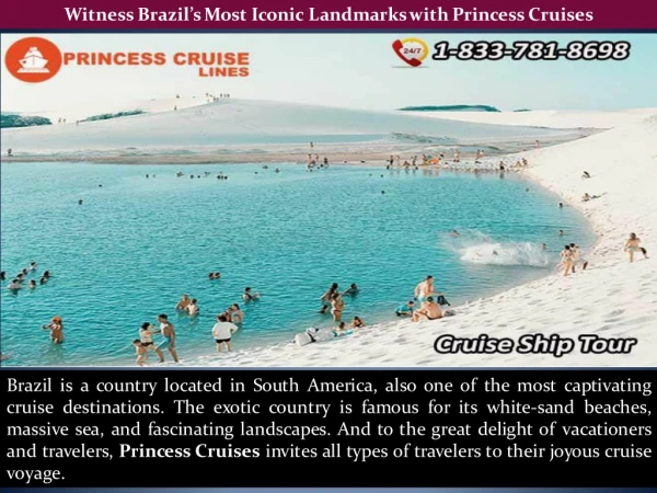 Witness Brazil’s Most Iconic Landmarks with Princess Cruises