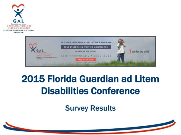 2015 Florida Guardian ad Litem Disabilities Conference