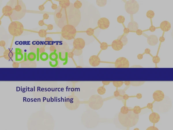 Digital Resource from Rosen Publishing